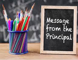  Principal's Message